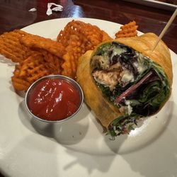 Tavern at Medlock - Blackened Salmon Wrap
