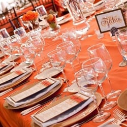 Lilly Ryan Event Group - Orange never looked so good.