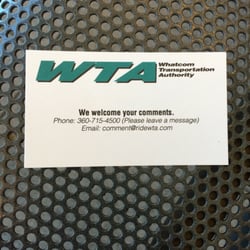 WTA Bellingham Station