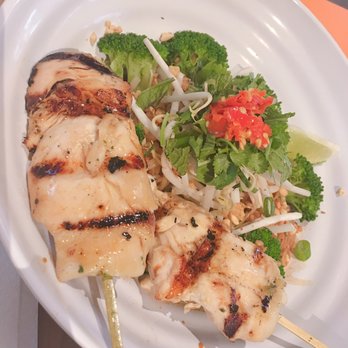 Asian Mint - Fire noodle with grilled chicken - Thai Near Me - Richardson, Texas Asian Mint - Fire noodle with grilled chicken - Thai Near Me - Richardson, Texas