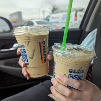 Dutch Bros Coffee - Small Golden Eagle and Kicker - Juice Bars & Smoothies Near Me - Cedar Park, Texas