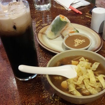Asian Bistro - Thai ice coffee, hot and sour soup & summer rolls - Asian Fusion Near Me - Alexandria, Virginia