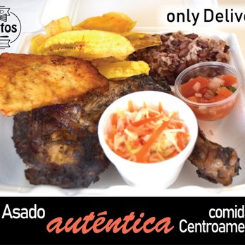 Antojitos - Grilled Chicken, gallo pinto (rice with beans), fried cheese, fried sweet plantains and pico de gallo. - Caterers Near Me Antojitos - Grilled Chicken, gallo pinto (rice with beans), fried cheese, fried sweet plantains and pico de gallo. - Caterers Near Me