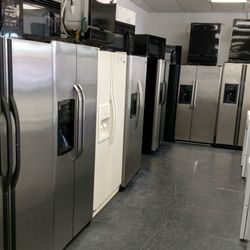 PG Used Appliances - Stainless Steel Refrigerators