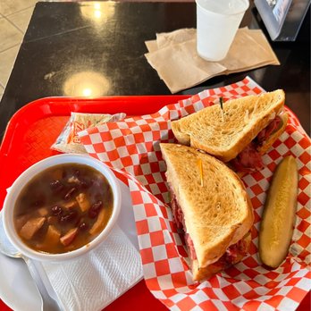 Knuckle Sandwiches - Pastrami sandwich, bean & ham Soup Of The Day - Sandwiches Near Me - Mesa, Arizona Knuckle Sandwiches - Pastrami sandwich, bean & ham Soup Of The Day - Sandwiches Near Me - Mesa, Arizona