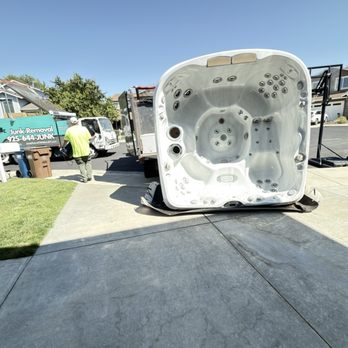 Junk Patrol Tri Valley - Giant Jacuzzi - Junk Removal & Hauling Near Me Junk Patrol Tri Valley - Giant Jacuzzi - Junk Removal & Hauling Near Me