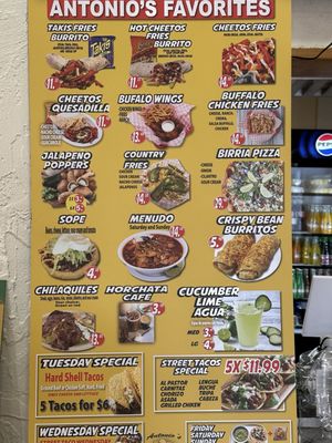 Menu photo 6 Antonio’s Mexican Fresh Oklahoma City, OK