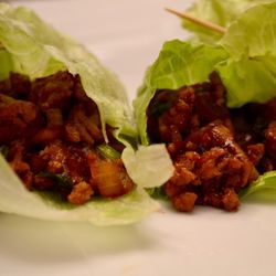 P.F. Chang's - PF Chang's Chicken Lettuce Wraps in the restaurant