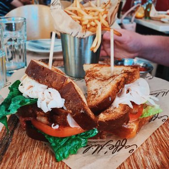 Caffé Milano - Turkey Club Sandwich Lunch - Italian Near Me - Naples, Florida