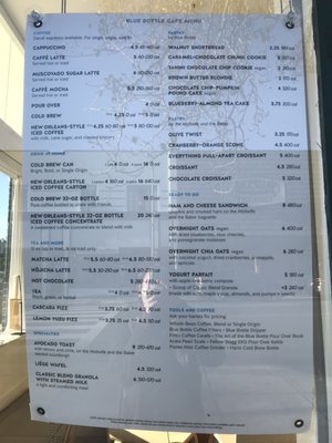 Menu photo 4 Blue Bottle Coffee - Oakland Oakland, CA
