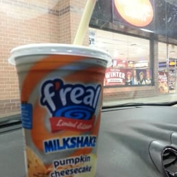 a cup of cereal milkshake