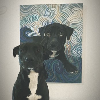 Tayo Joyce - Bella now at the 1.2 years old. #PitBull - Commissioned Artists Near Me