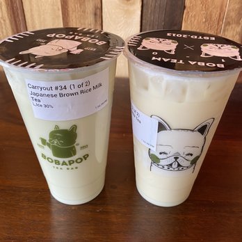 BoBaPoP - Japanese Brown Rice Milk Tea and Flower Green Milk Tea - Coffee & Tea Near Me - San Gabriel, California BoBaPoP - Japanese Brown Rice Milk Tea and Flower Green Milk Tea - Coffee & Tea Near Me - San Gabriel, California