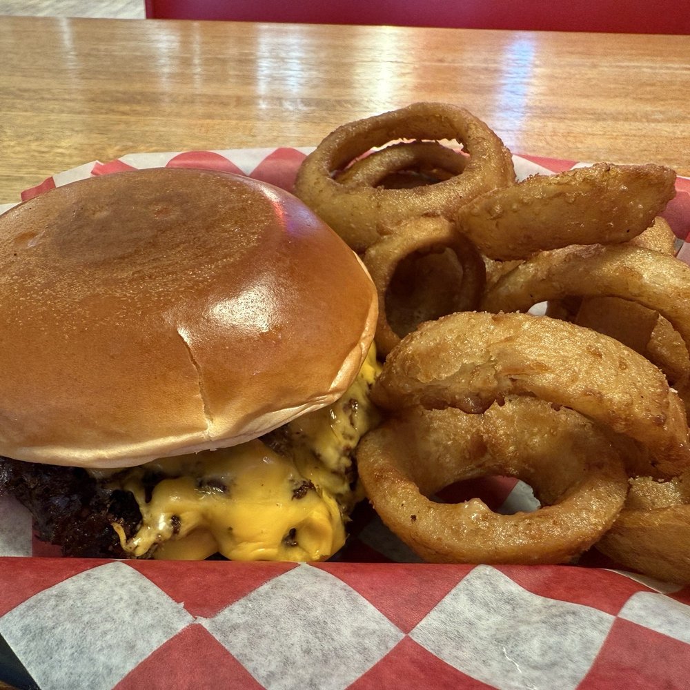 Doinks Burger Joint - The OG and Onion Rings - Burgers Near Me - Cleveland, Ohio
