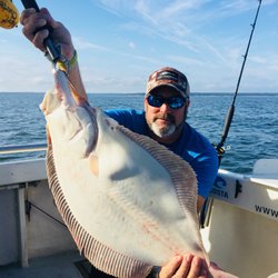 Northport Charters - 9 Lb Fluke caught in LI Sound aboard Northport Charters!
