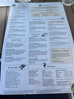 Menu photo 2 Le Peep Tampa, FL