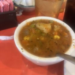 Yankee Kitchen Restaurant - Veg soup. Has cauliflower, which I don't care for, but good if you do like it according to hubby.