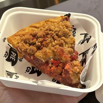 Pop Pie - strawberry rhubarb pie (vegan!) - Desserts Near Me - Carlsbad, California Pop Pie - strawberry rhubarb pie (vegan!) - Desserts Near Me - Carlsbad, California