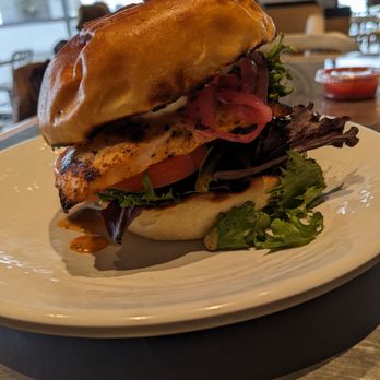 California Fish Grill - Cajun salmon sandwich - Seafood Near Me - Phoenix, Arizona California Fish Grill - Cajun salmon sandwich - Seafood Near Me - Phoenix, Arizona