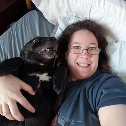 Animal Attendants Pet Sitting - Being goofy with my dog, Heizenberg.
