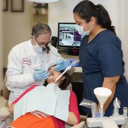 SoCal Prosthodontics - Dr. Mokbel And His Assistant Performing Laser gum Treatment