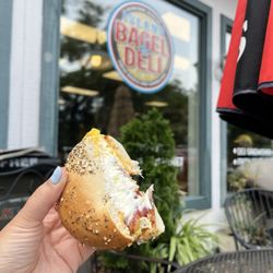 Island Bagel & Deli - Low Country add cream cheese