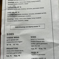 Red Pepper Pizza Company - Menu