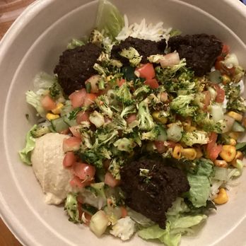 CAVA - Burnt falafel - Mediterranean Near Me - Peachtree Corners, Georgia