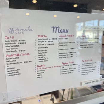 Moncha Cafe - Bubble Tea Near Me - Rosemead, California