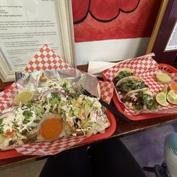 Tacos with Exotic Meats Sopes
