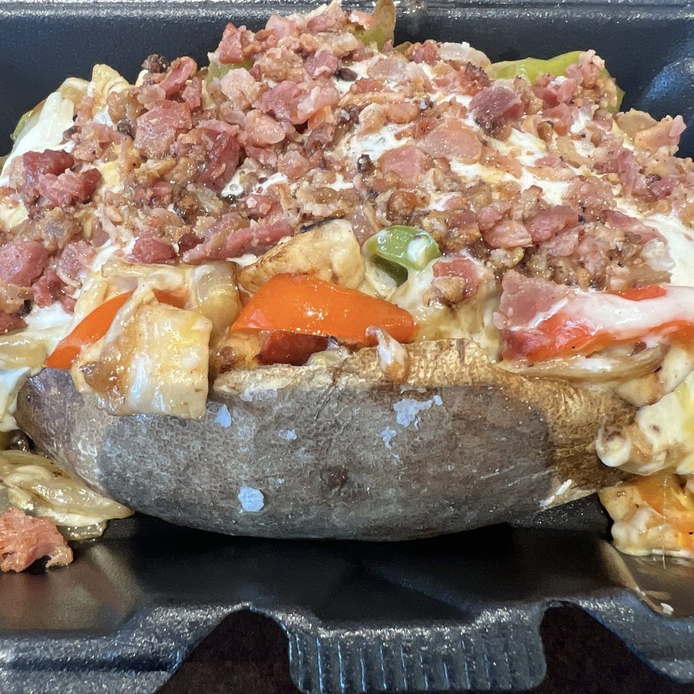 Build A Spud - Chicken, Bacon, Ranch + Spicy Cheese - Juice Bars & Smoothies Near Me - Boise, Idaho Build A Spud - Chicken, Bacon, Ranch + Spicy Cheese - Juice Bars & Smoothies Near Me - Boise, Idaho