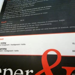 Peper En Zout - Menu