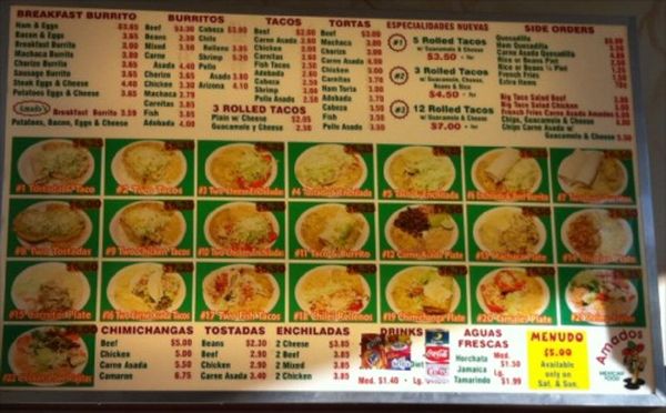 Menu photo 6 Amado's Mexican Food Tempe, AZ