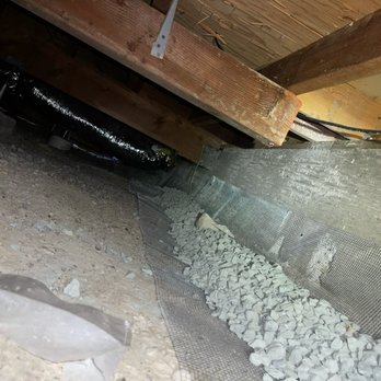 Crawlspace Clean - "Rock bottom" foundation exclusion to stop rodents from digging under the foundation walls. - Insulation Installation Near Me