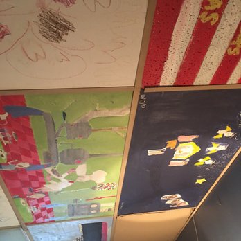 Anomaly Craft Brewing - Cool ceiling art - Comfort Food Near Me - Berwick, Pennsylvania
