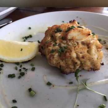 Poseidon - Yummy Hot Maryland Crab Cake Appitizer - Seafood Near Me - Hilton Head Island, South Carolina