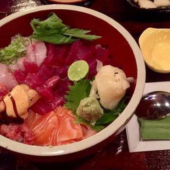 Kaoru - The Three Amigos! $20 regular size which is actually huge! Rice on the bottom with little bits of seaweed on. - Japanese Near Me - New York, New York