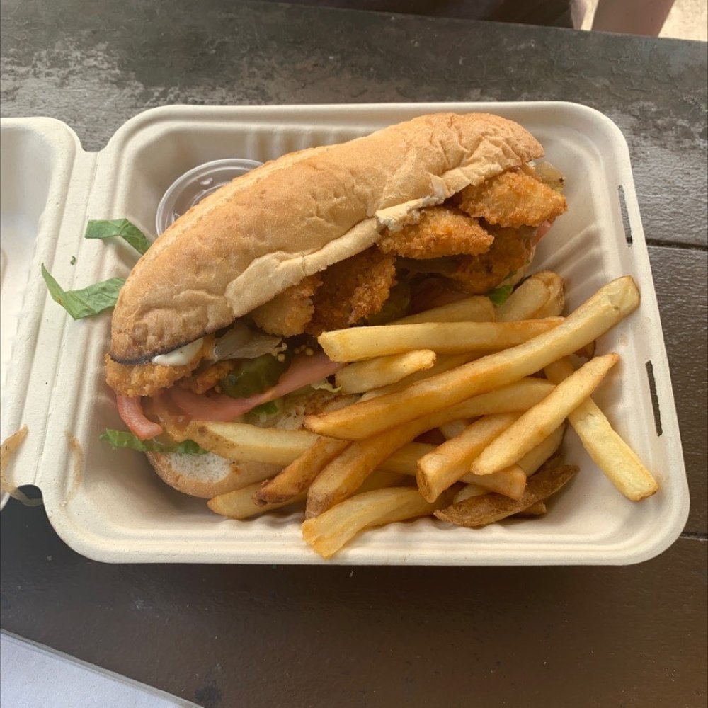 Da Fish Shack - Shrim po'boy - Food Trucks Near Me - Hana, Hawaii Da Fish Shack - Shrim po'boy - Food Trucks Near Me - Hana, Hawaii