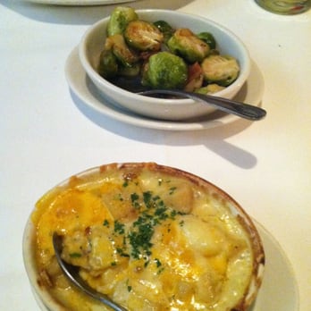 Morton's The Steakhouse - Brussels sprouts and au gratin potatoes - Steakhouses Near Me - Boca Raton, Florida Morton's The Steakhouse - Brussels sprouts and au gratin potatoes - Steakhouses Near Me - Boca Raton, Florida