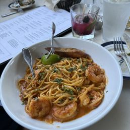 Tequila Lime Shrimp Pasta