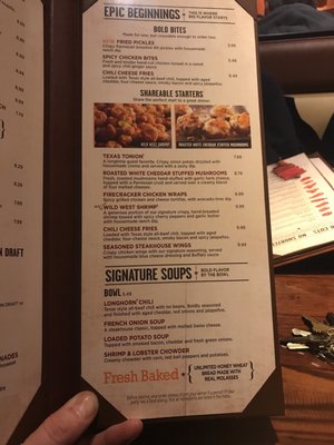 Menu photo 5 LongHorn Steakhouse Liverpool, NY