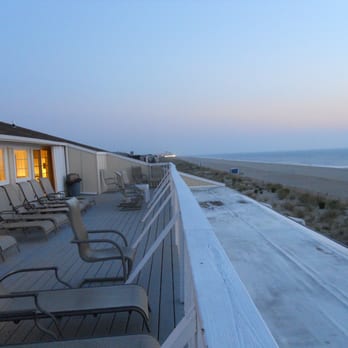 Atlantic View Hotel - Upper Deck Area- Atlantic View Hotel - Hotels Near Me - Dewey Beach, Delaware