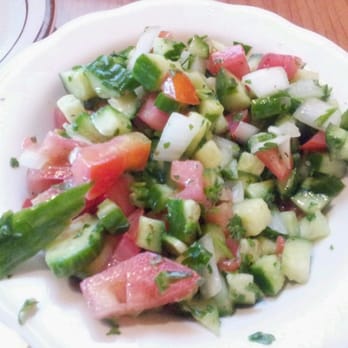 Kabob Hutt - Salad Sharazi... Heaven with a dash of salt - Persian/Iranian Near Me - Corona, California Kabob Hutt - Salad Sharazi... Heaven with a dash of salt - Persian/Iranian Near Me - Corona, California