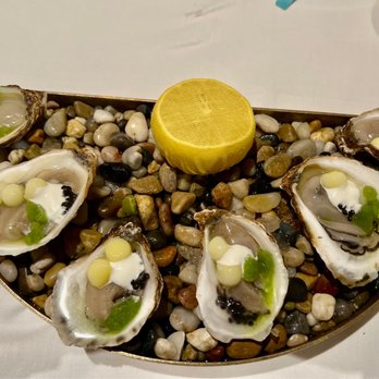 Be.Steak.A - Siberian caviar on chilled oysters. - Bars Near Me - Campbell, California