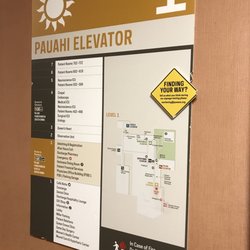 Queen's Heart - Finding your way in Pauahi Towers? Improved signage makes knowing where you and where you want to go much easier.