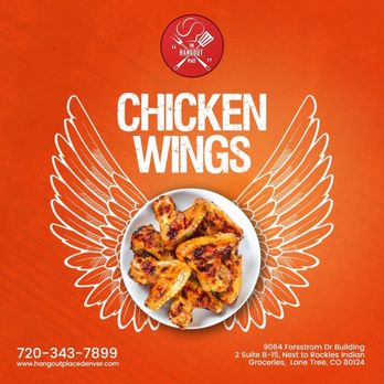 The Hangout Place - Wings - Indian Near Me - Lone Tree, Colorado