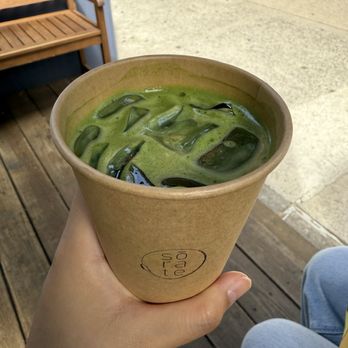 Sorate - Matcha Latte (house matcha) with regular milk and agave - Tea Rooms Near Me - New York, New York Sorate - Matcha Latte (house matcha) with regular milk and agave - Tea Rooms Near Me - New York, New York