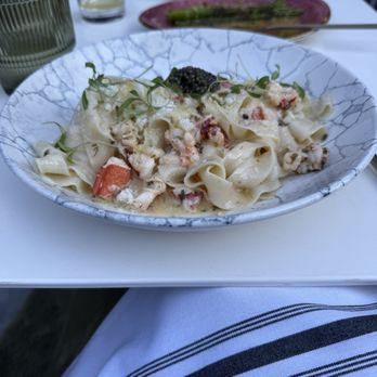 Eos & Nyx - Lobster tagliatelle - Cocktail Bars Near Me - San Jose, California Eos & Nyx - Lobster tagliatelle - Cocktail Bars Near Me - San Jose, California