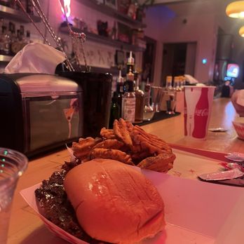Bad Jimmy's - Sitting at the bar in the back - Burgers Near Me - Phoenix, Arizona