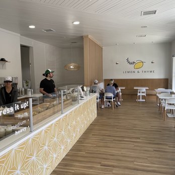 Lemon & Thyme - the interior of a restaurant - Salad Near Me - Tallahassee, Florida